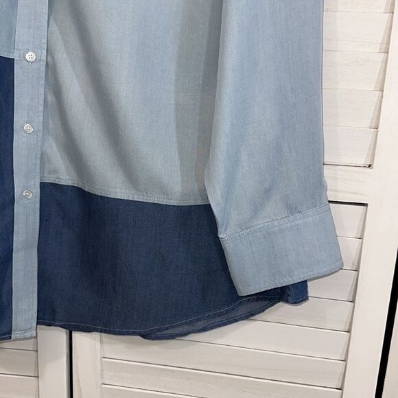 Lane Bryant Tunic Shirt Size 20 Oversized  Long Sleeve Like New - Picture 10 of 16